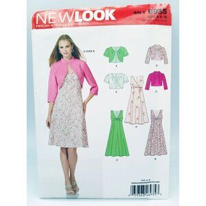 Simplicity Pattern 6935 Bin 5 Size A US 8-18 Misses 6 Dress Sizes in One Uncut